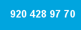 920 428 97 70 920 428 97 70